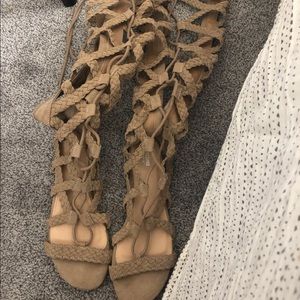 Brown Sandals with Laces